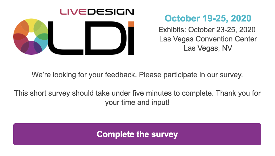 customer voice survey example