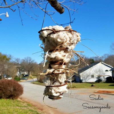 bird nest upcycle