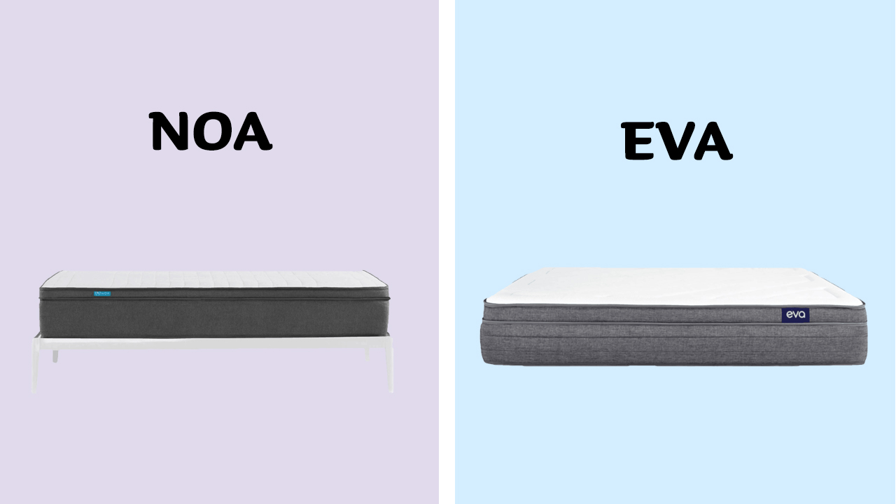 Noa Vs Eva Mattress Comparison (2023) Hybrid Vs Hybrid