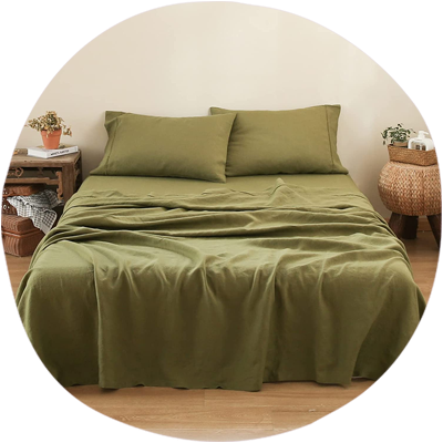 pure linen sheets