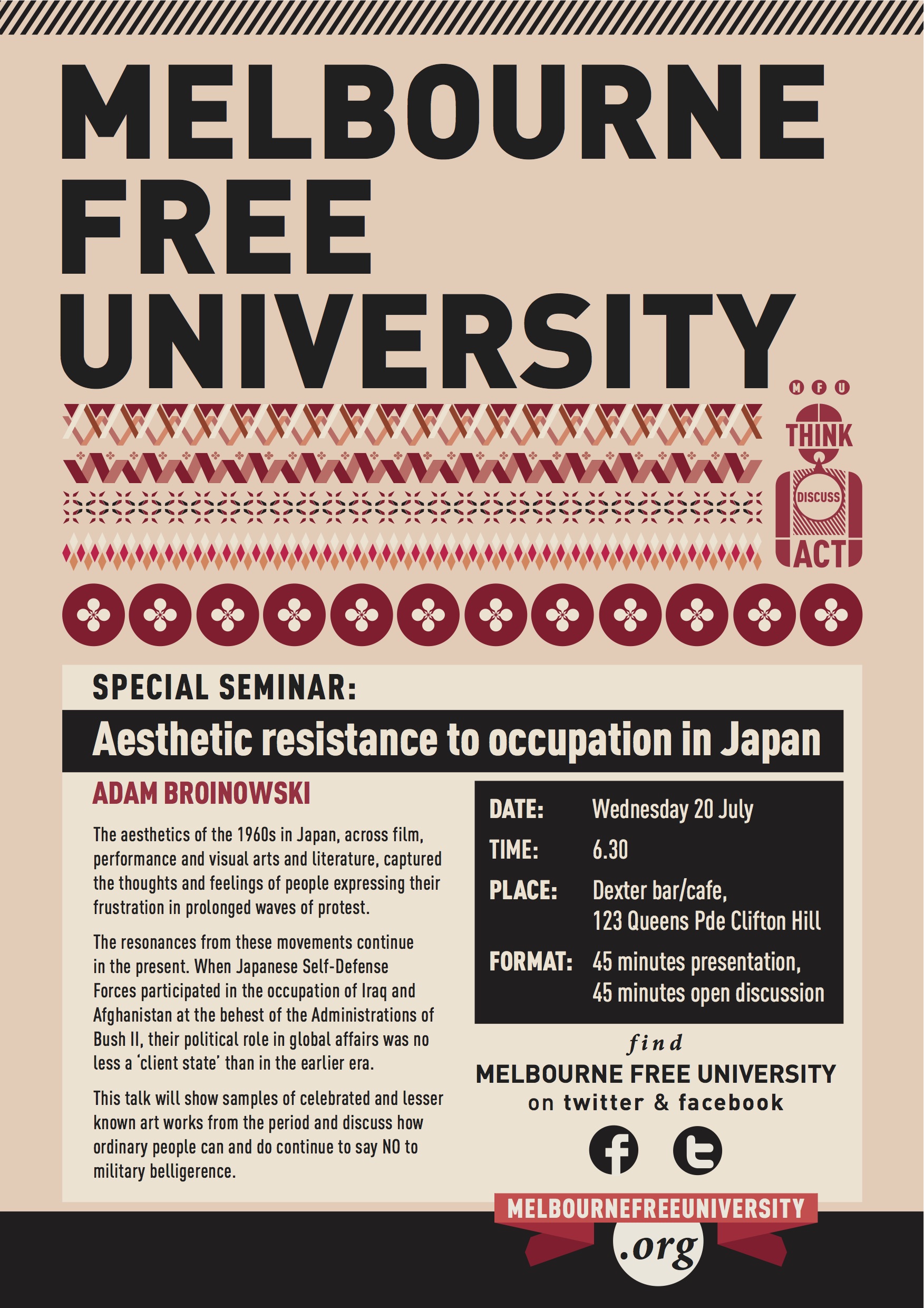 Aesthetic resistance to occupation in Japan