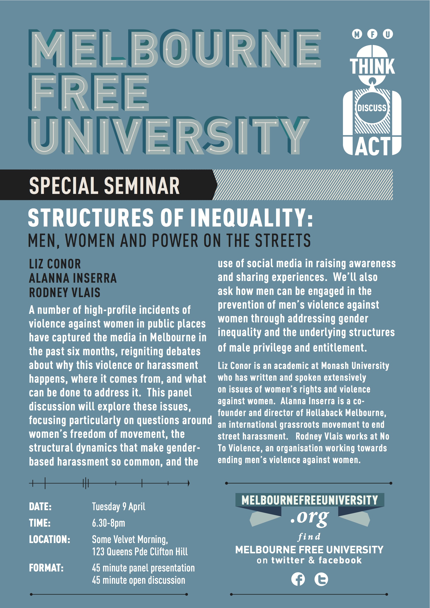 Structures Of Inequality: Men, Women And Power On The Streets