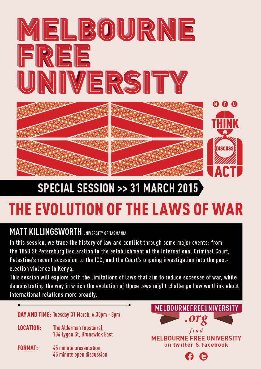 The Evolution Of The Laws Of War