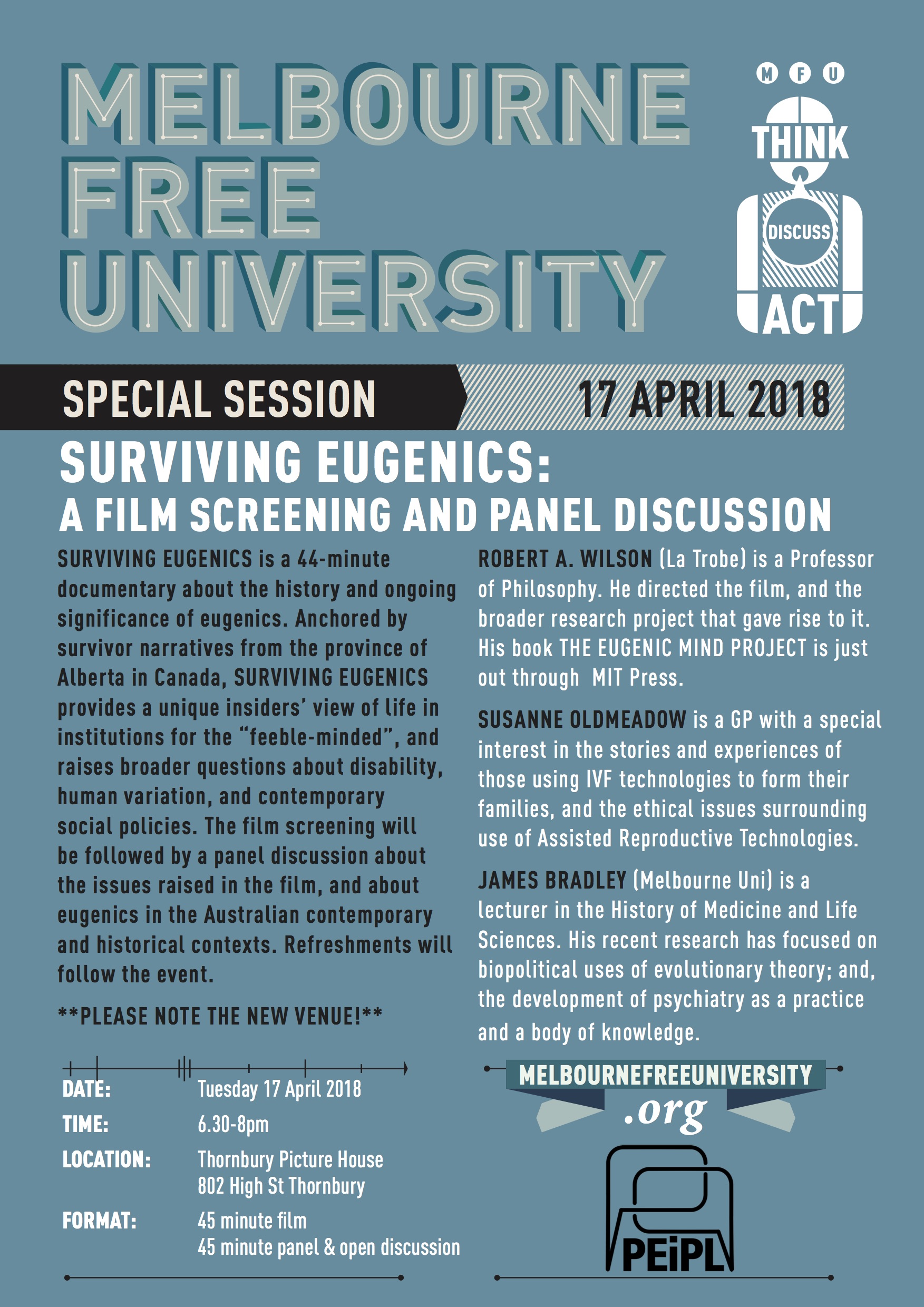 Surviving Eugenics: A Film Screening And Panel Discussion
