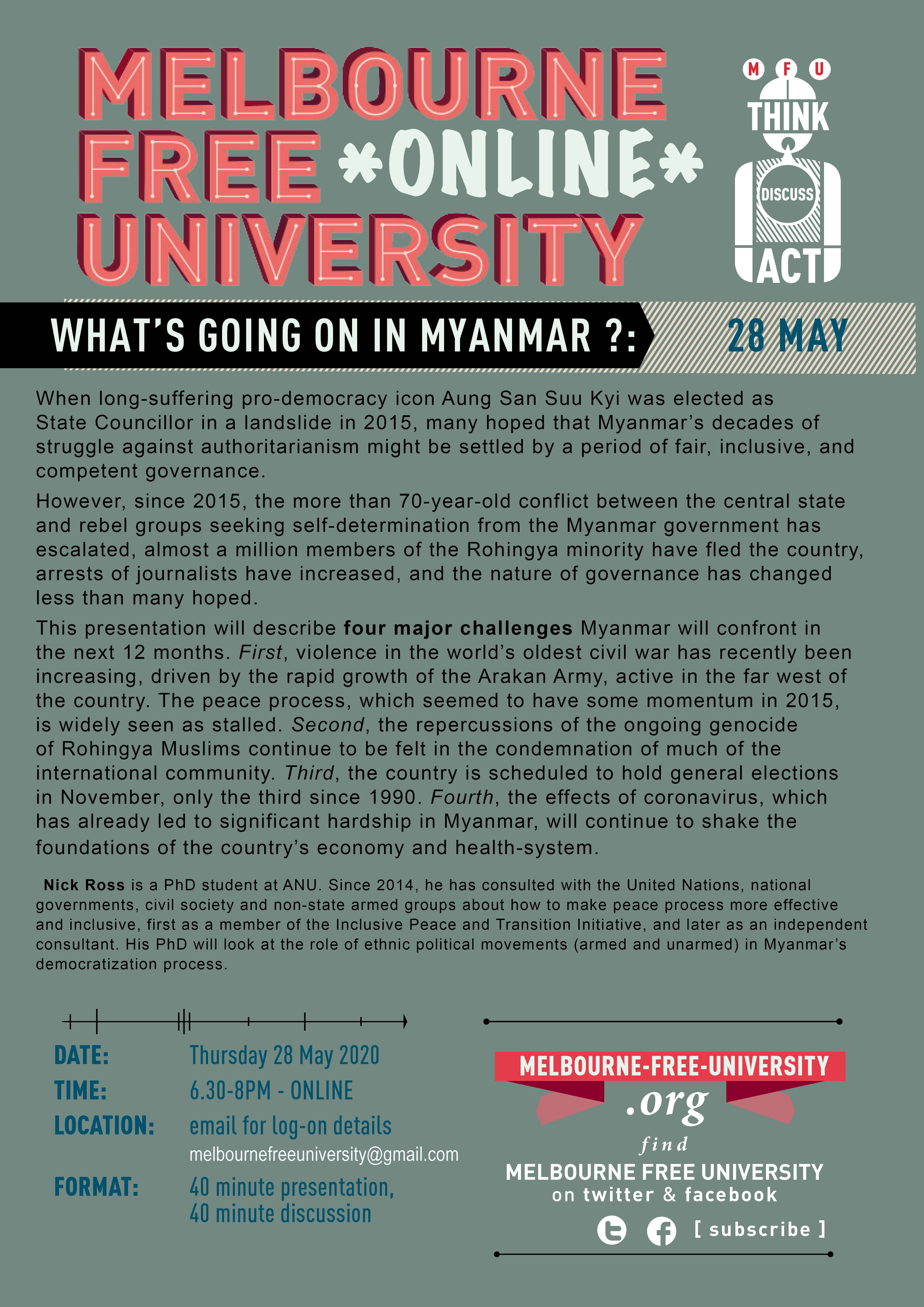 What’s Going On In Myanmar ?