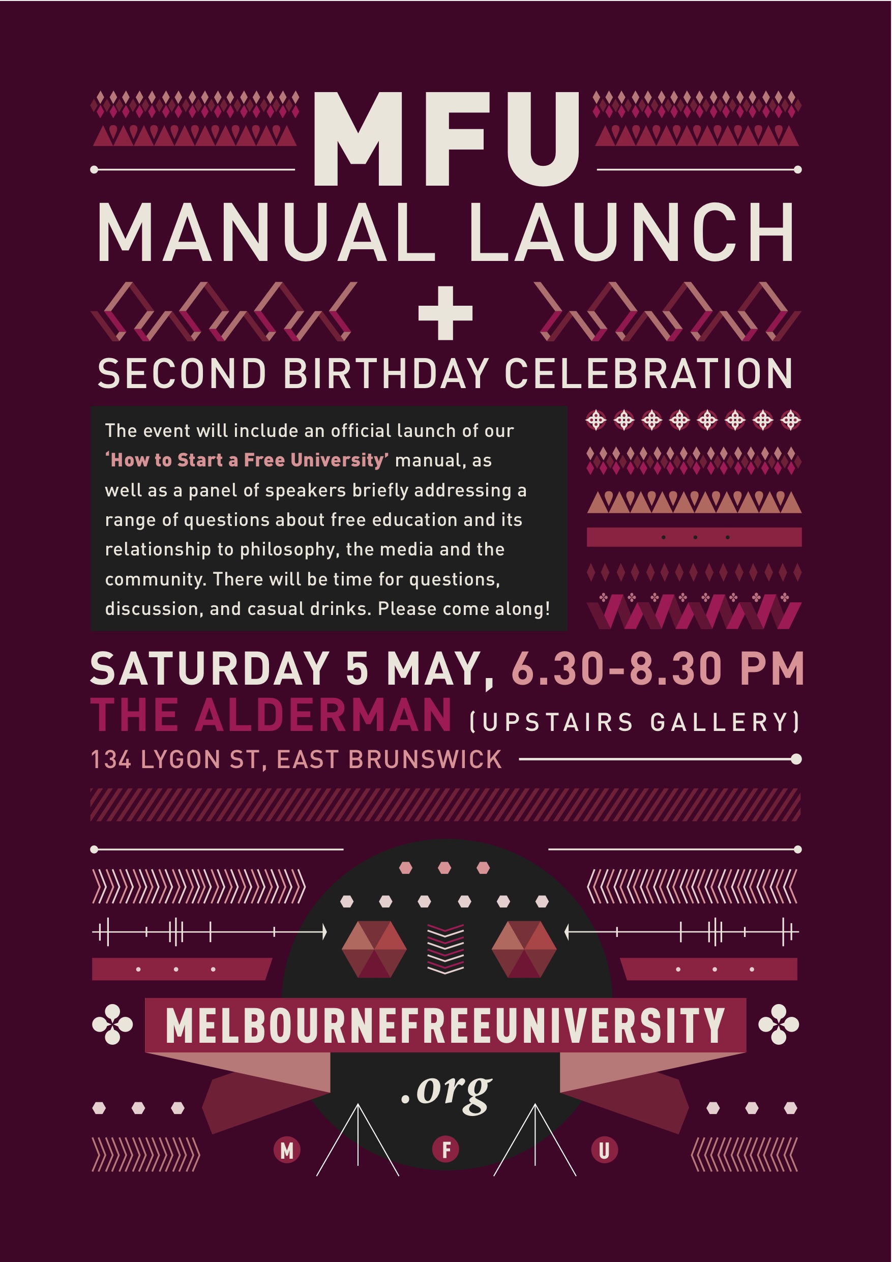 MFU Manual Launch + Second Birthday Celebration