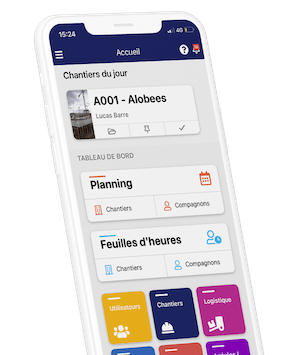 Alobees : Application de suivi de chantier