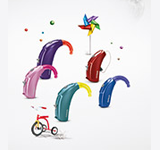 Sky V hearing aid styles for kids