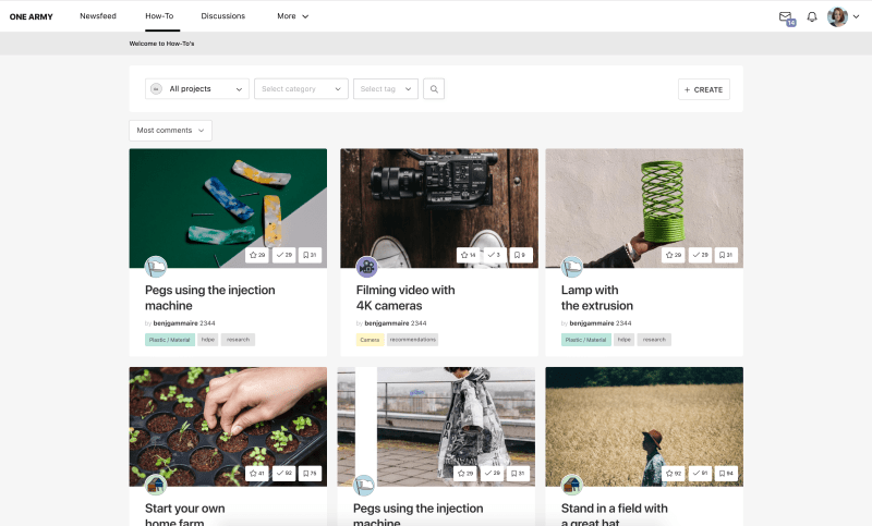 How-to Overview Mock-up