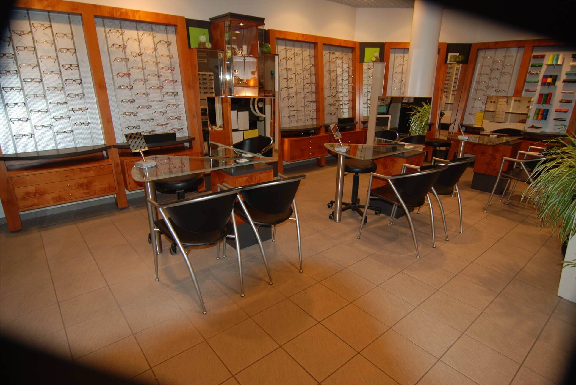 Umbau und Renovierung eines Optikerladens