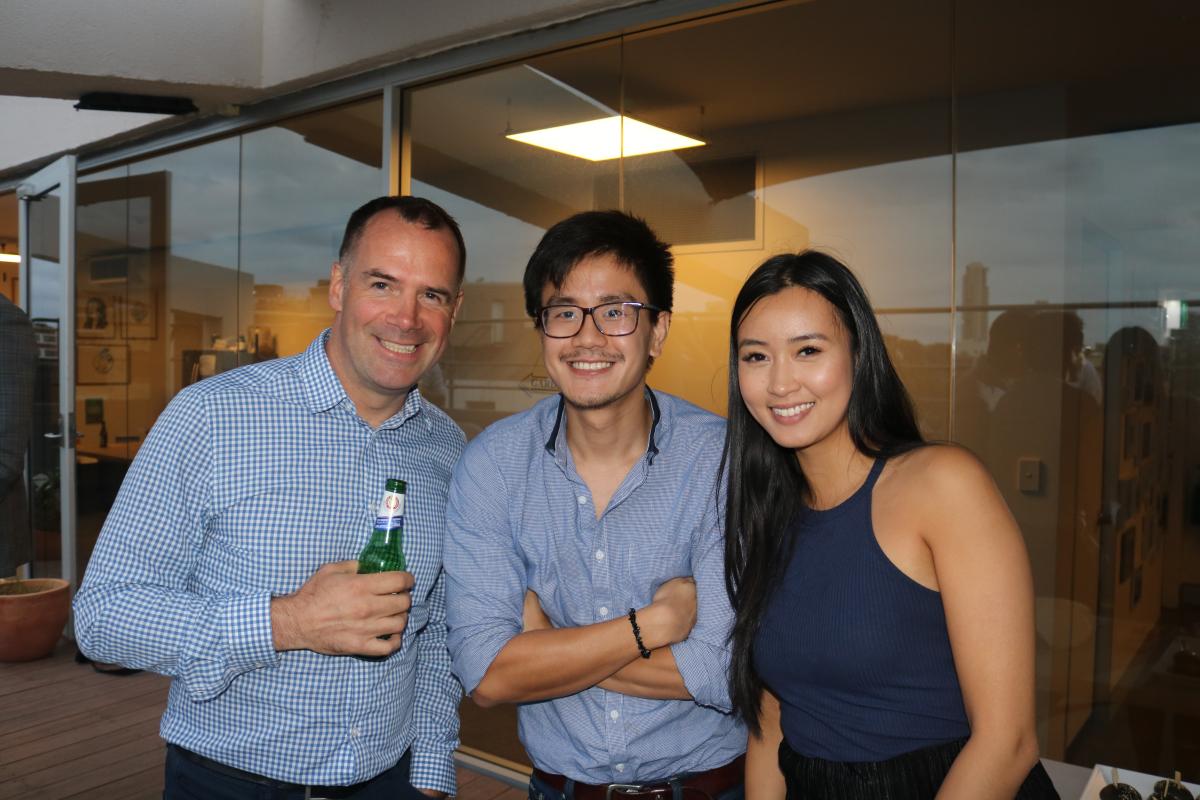 Publift staff and publishers mingle at the PubChat event in Sydney