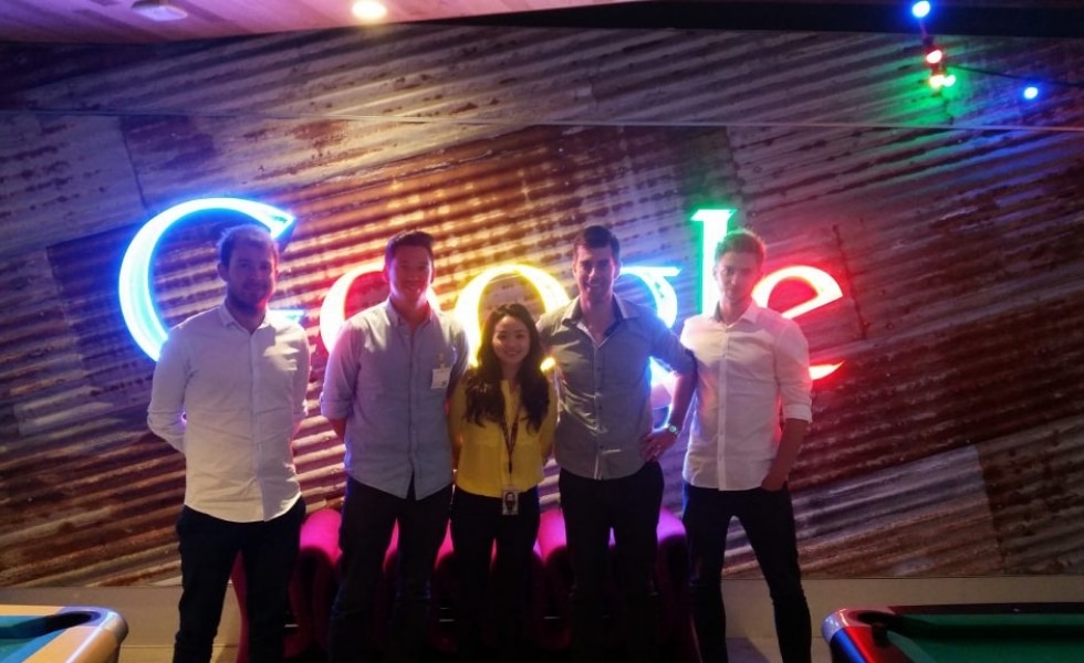 The Publift team celebrating the acceptance to Google’s GCPP programme