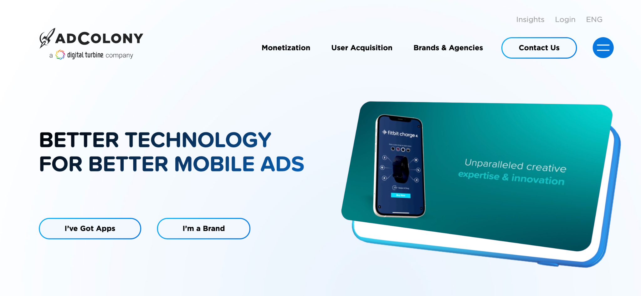 AdColony Homepage