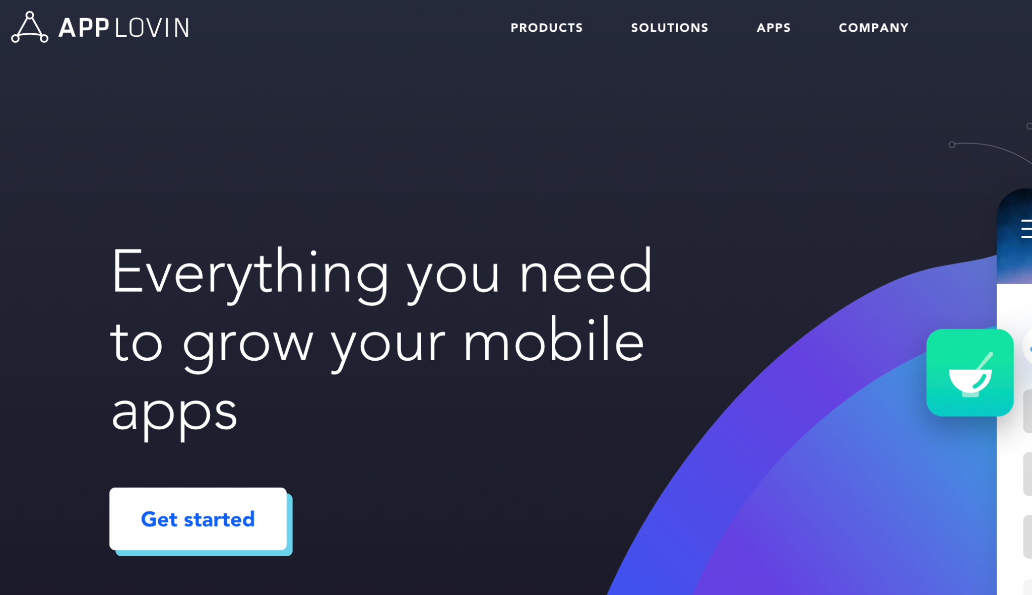 AppLovin Homepage