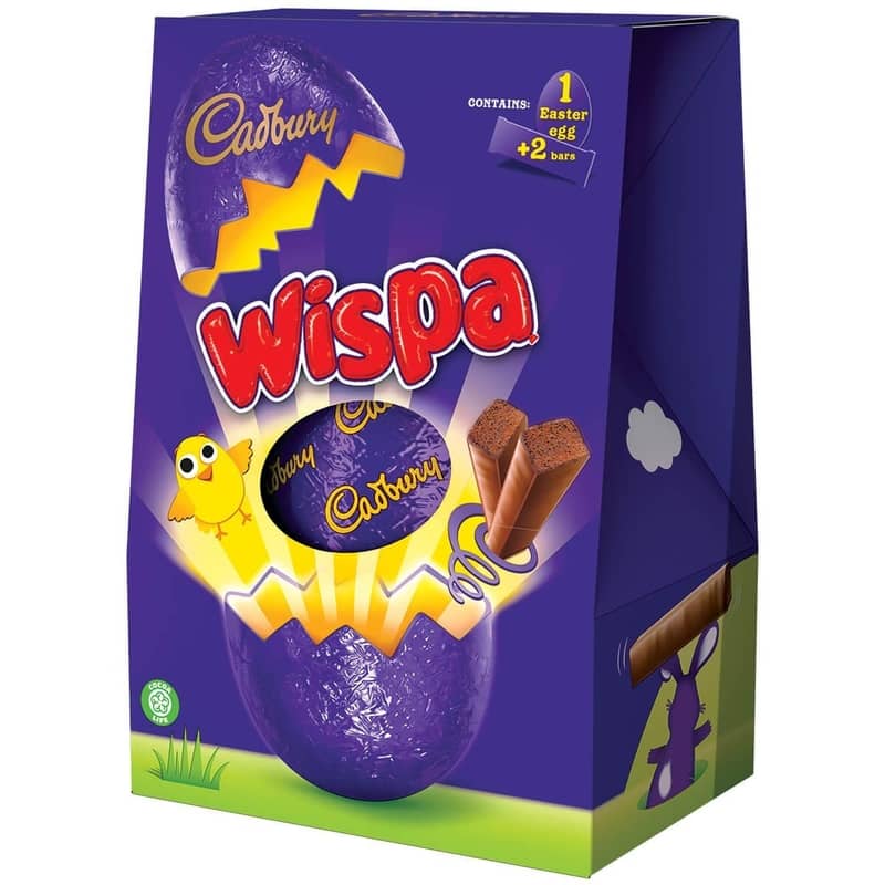 Hello Chocolate Cadbury Wispa Easter Egg 249g Box Of 6 