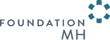 Foundation MH gray and blue logo