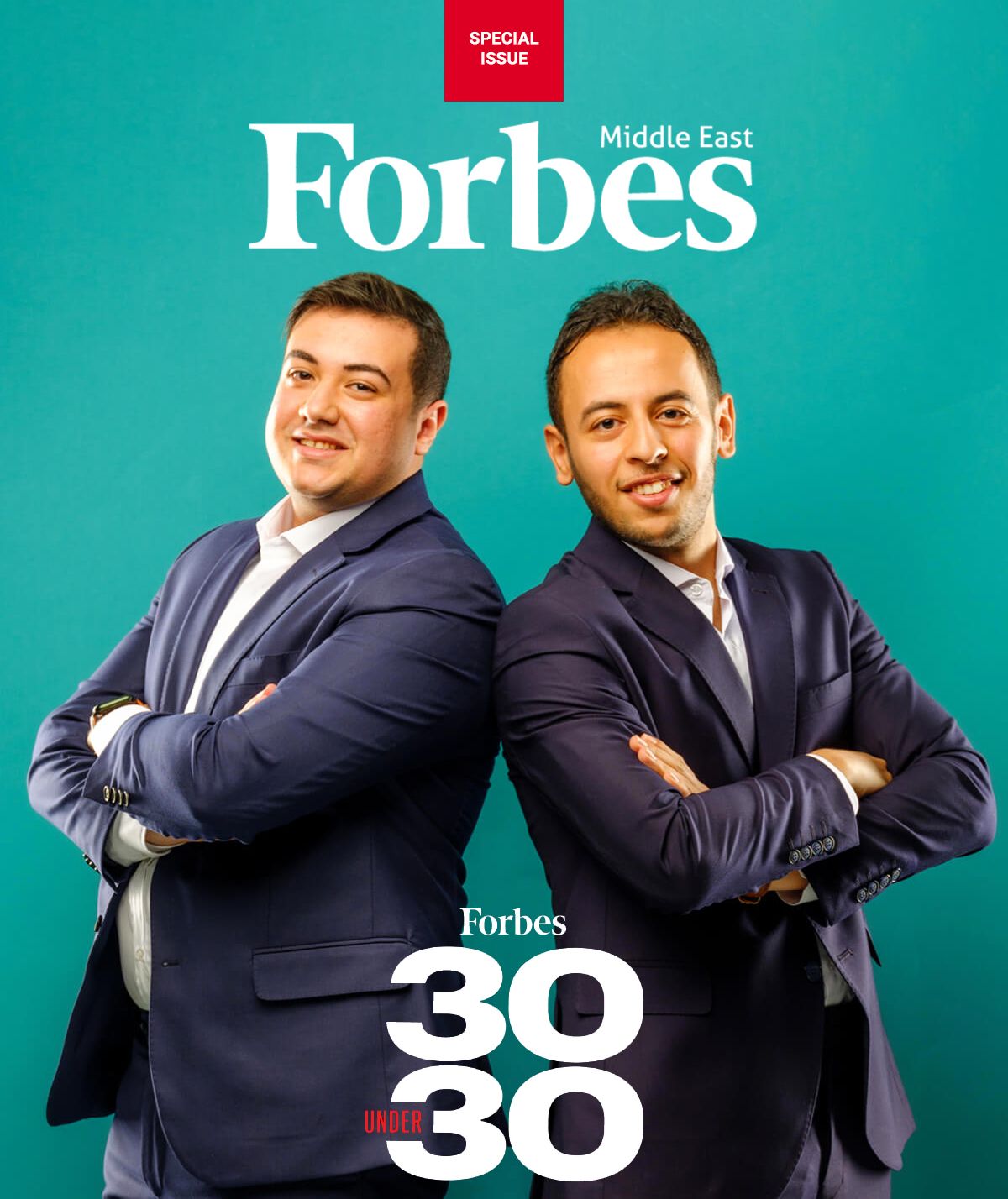 C3 alumni Muhammad Gawish and Mustafa Abdelmoneim, founders of iSchool selected as part of the 2022 30 under 30 Forbes Middle East list