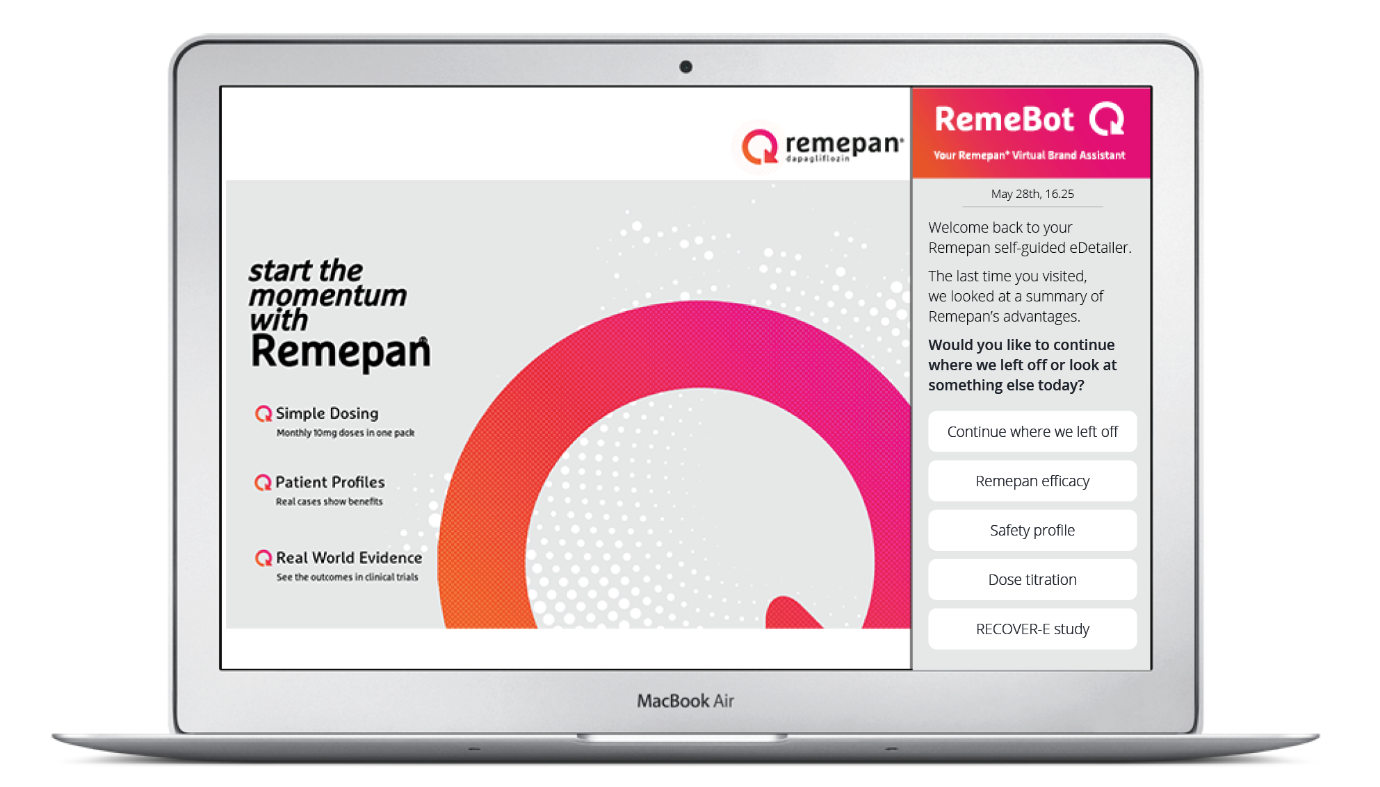 Engage HCPs 24/7 | On-demand self-service system