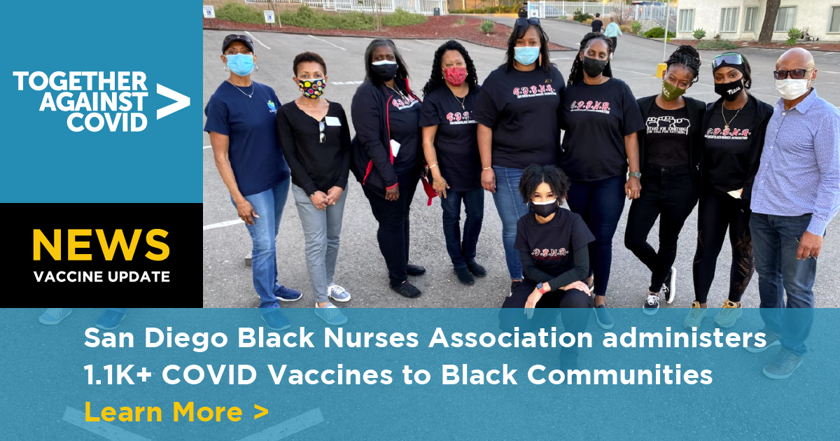 Black nurses bring vaccine to community centers, churches to target under-served people