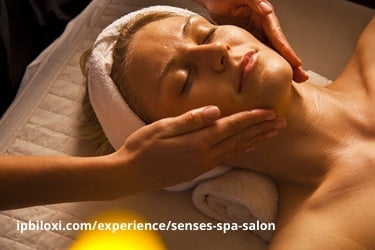 Woman at the spa