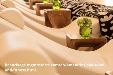 Beau Spa amenities