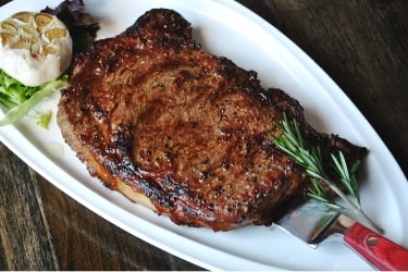 Steak Dish from The Rack House Steak and Spirits