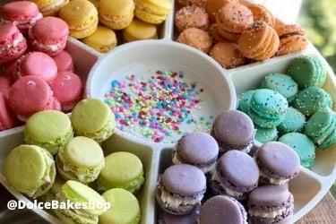 Colorful Macarons from Dolce Bakershop