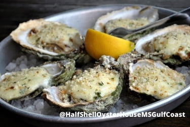 Half Shell Oyster House Oysters