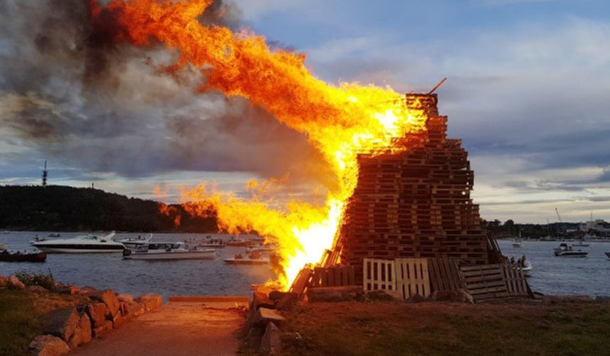 Sankthans på Sørlandet