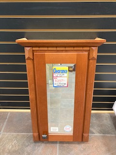 Medicine Cabinet Surface Mount Bevel Glass Mirror