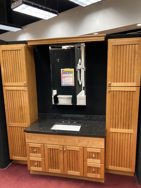 Bertch Centennial Birch Cabinets Cambria Quartz Countertops