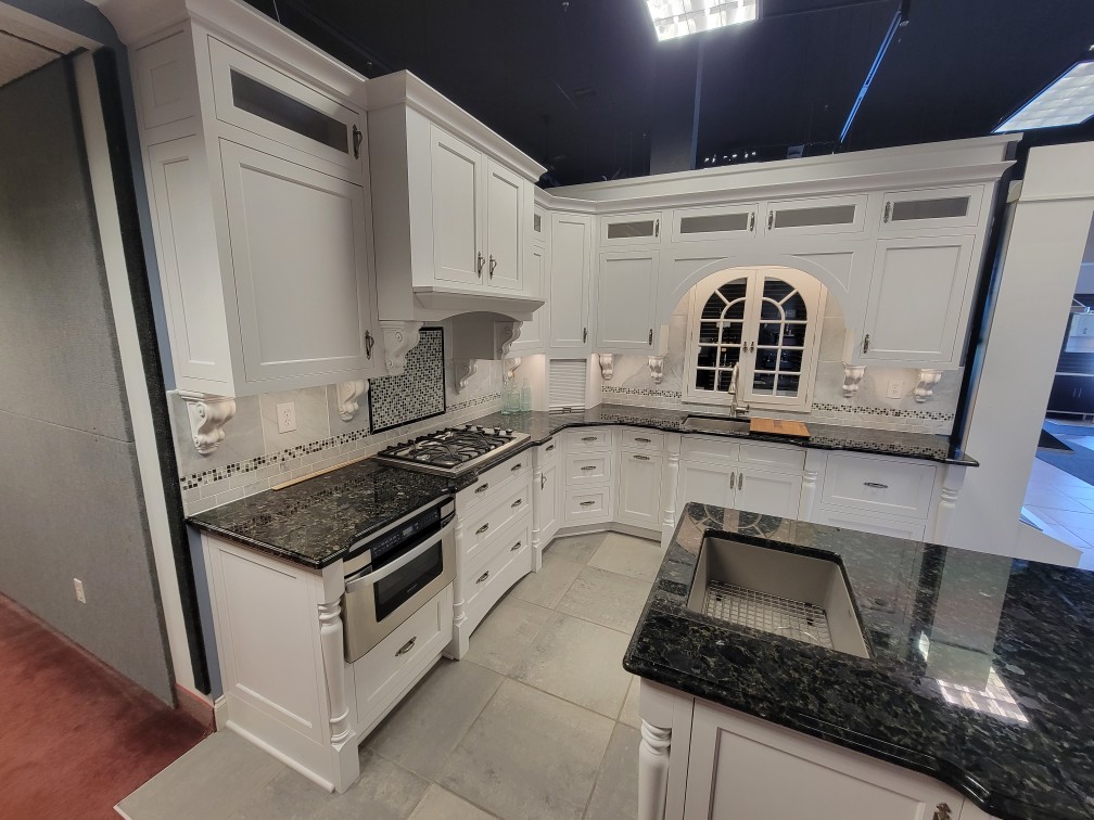 display kitchen cabinets, countertop