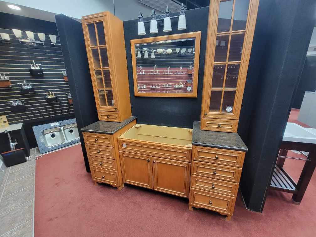 vanity cabinets mirror
