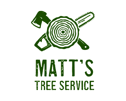 Matt's tree service logo