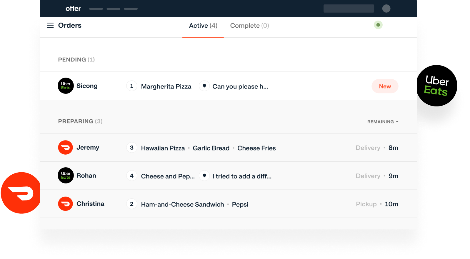 food delivery aggregator for restaurants canada
