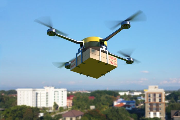 Drone food delivery