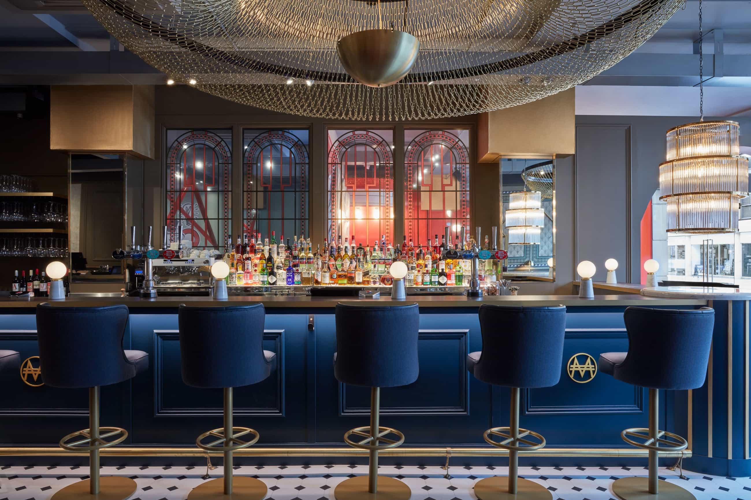 Interior design and branding for London venue Monopoly Lifesized