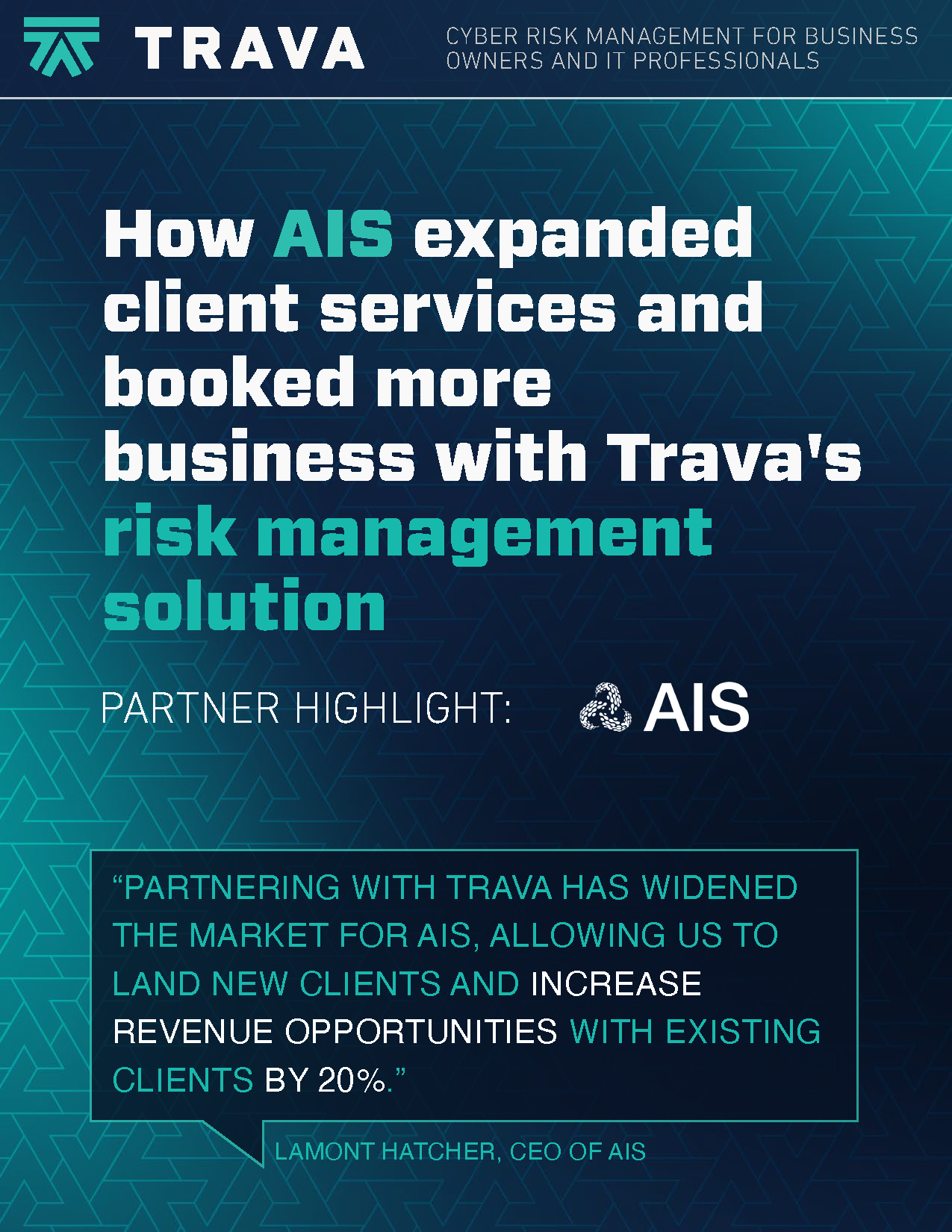AIS case study cover page