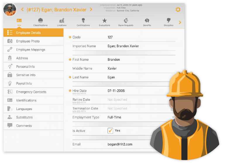 Subcontractor Software hh2 Cloud Services