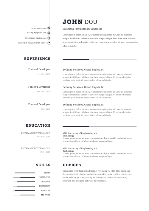 Resume Sample