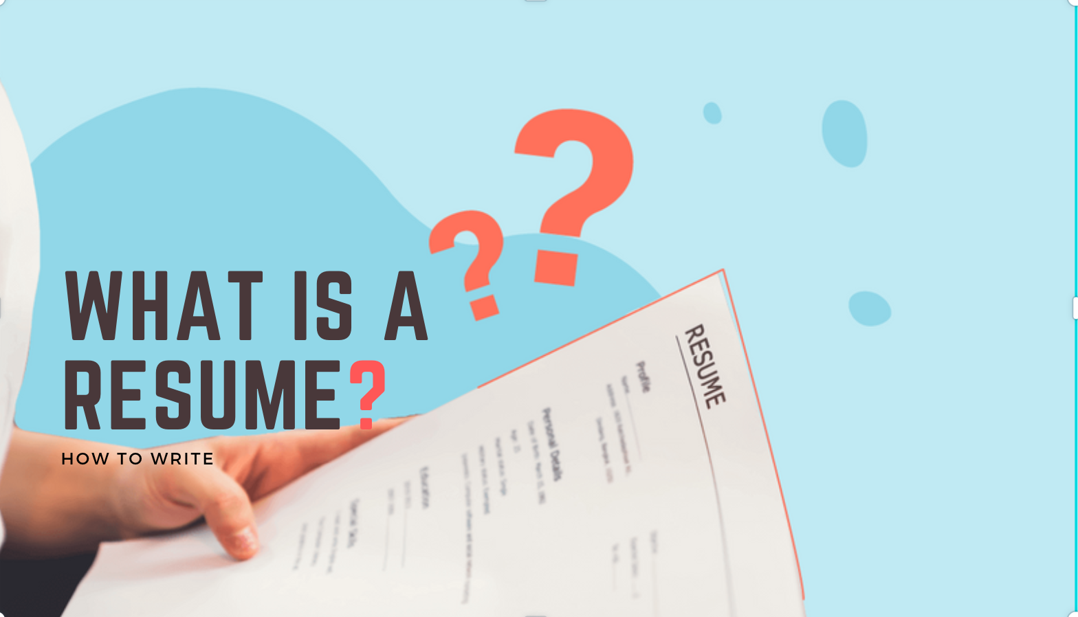 what is a resume,what is a resume for a job, what is a resume?, what is the purpose of a resume