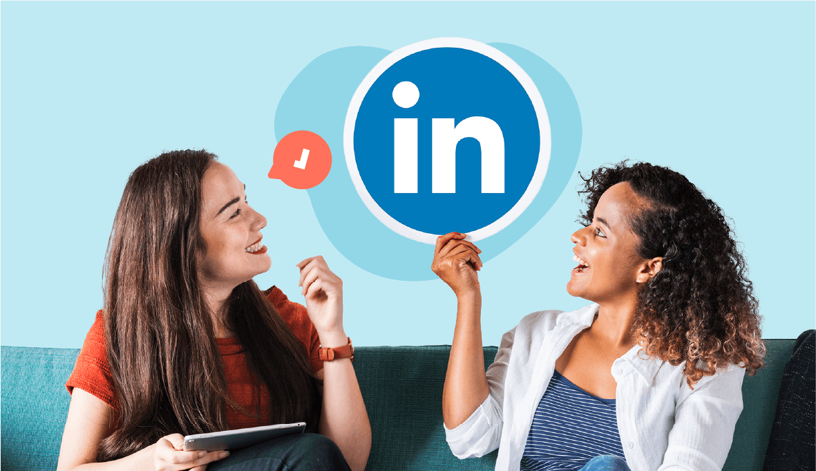 how to share linkedin profile