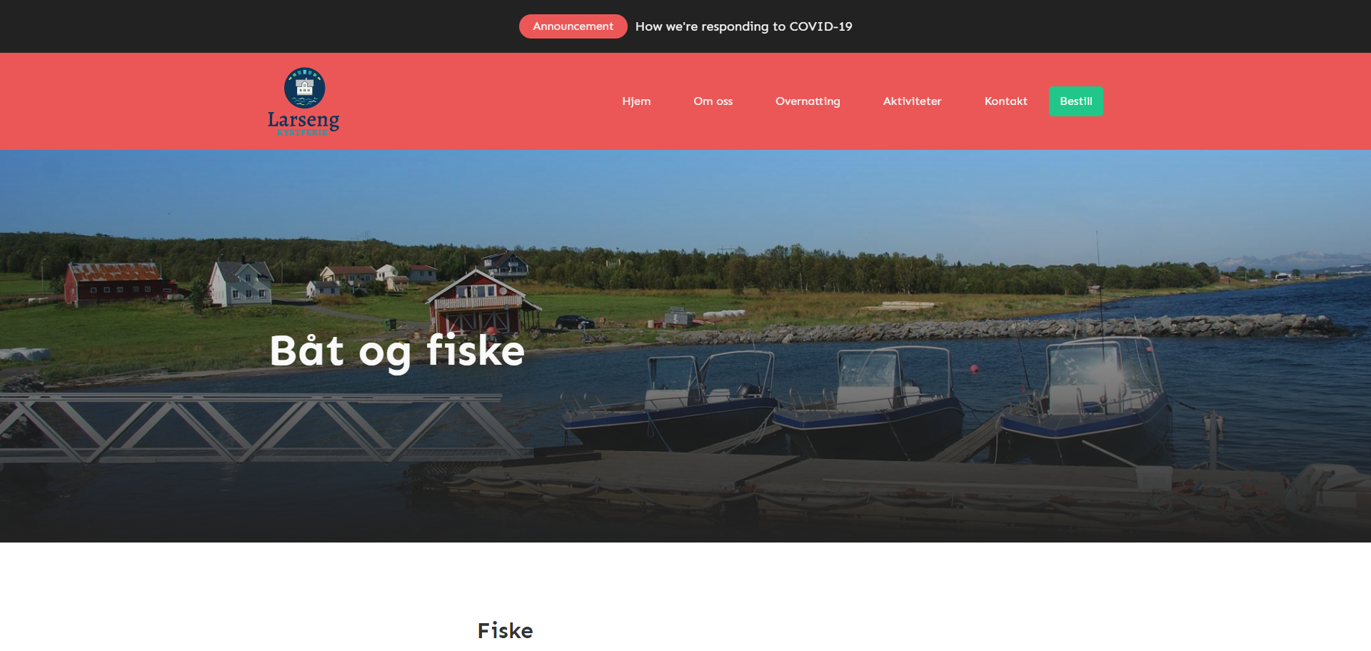 B t Og Fiske Larseng Kystferie