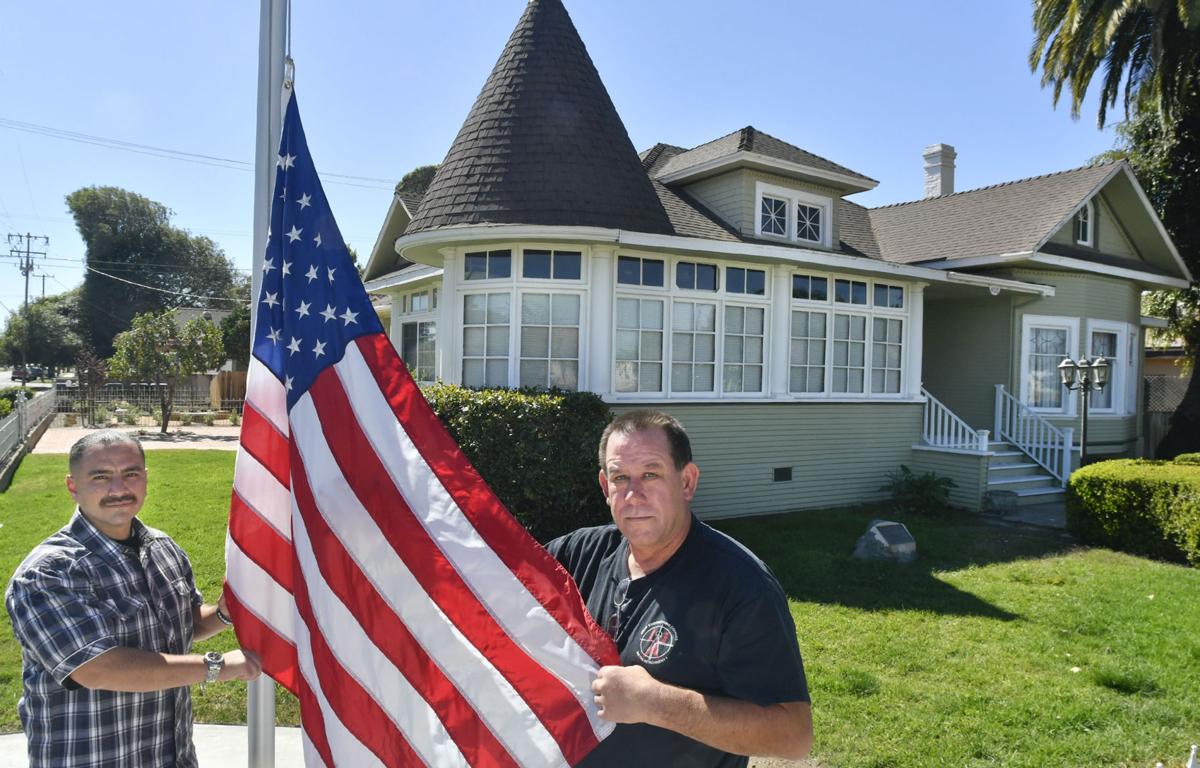 Camp Flores Flag Raising Ceremony+