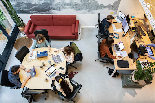 Didask e-learning, équipe qui travaille