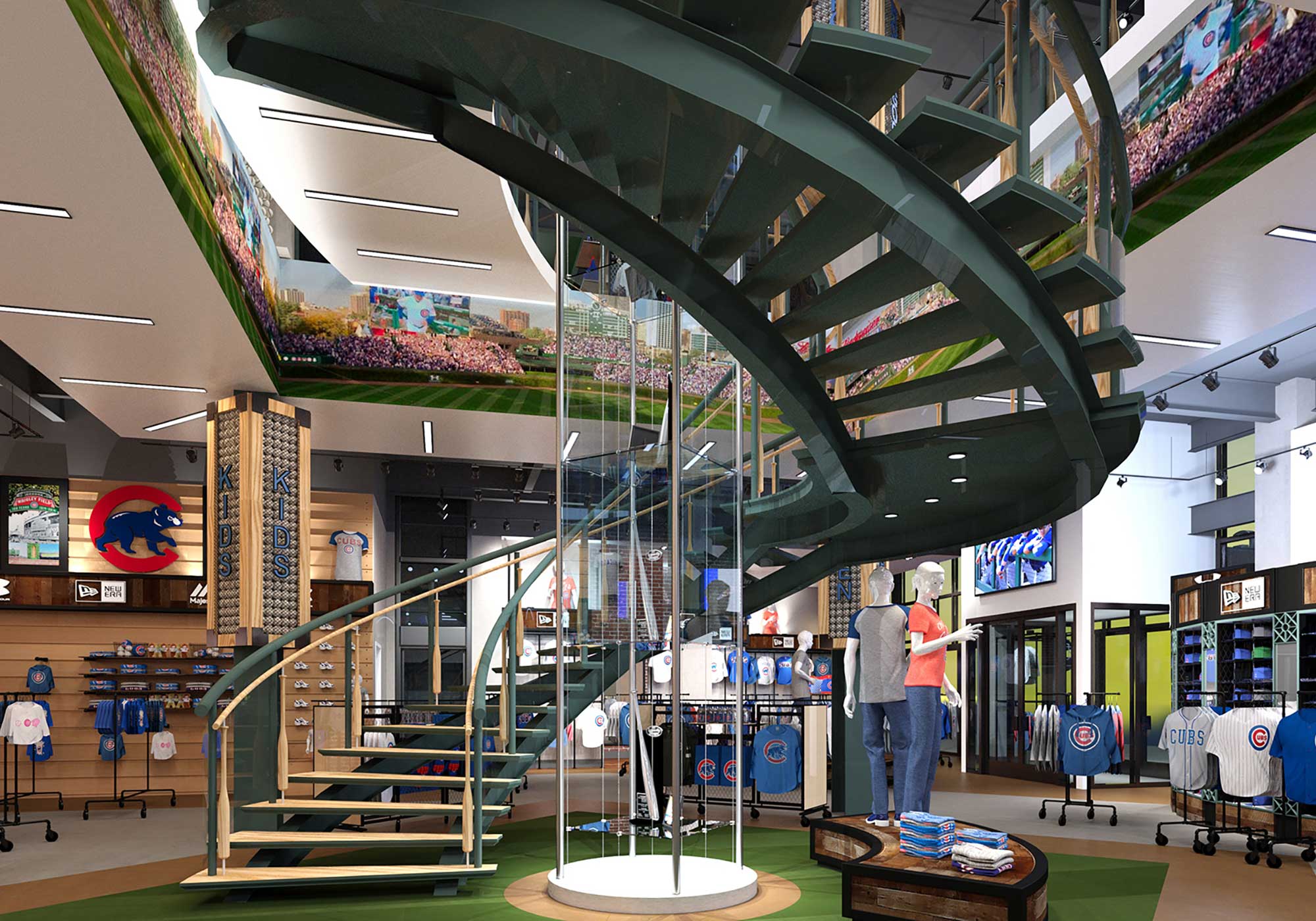 Chipman Design Chicago Cubs Flagship Store