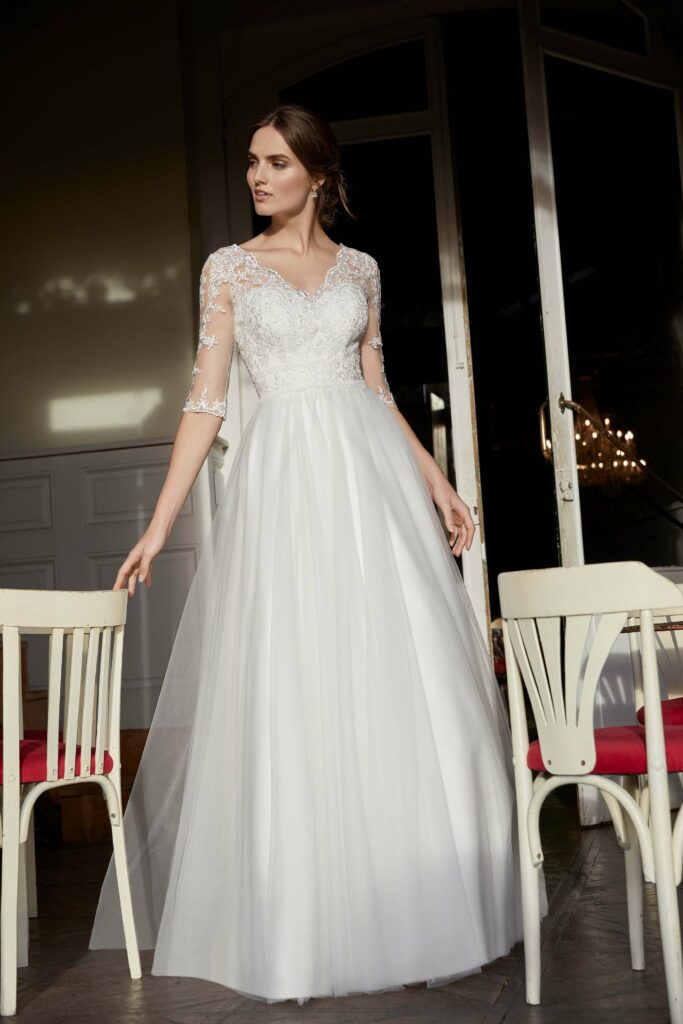 robe de mariee evasee