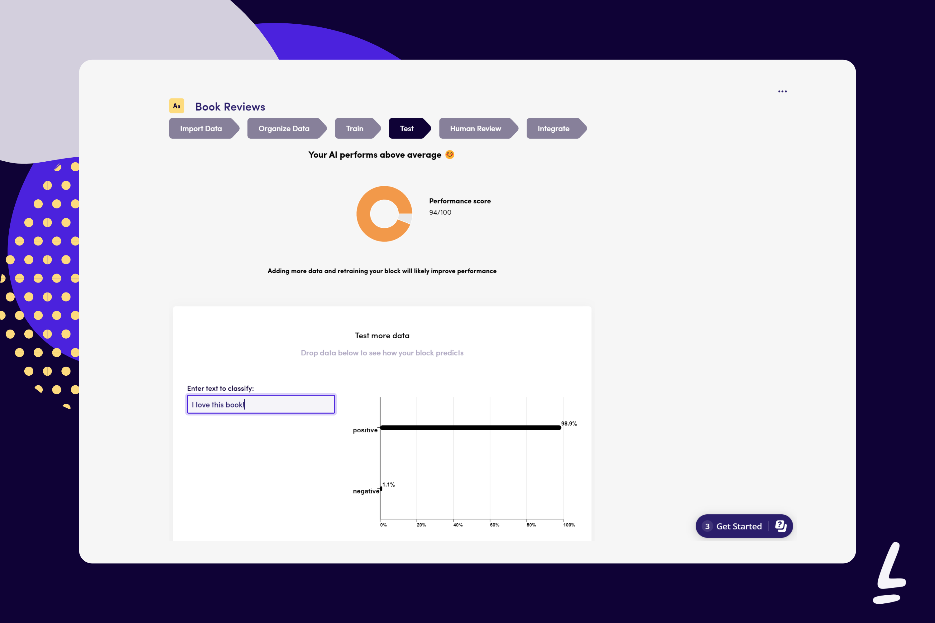 Testing a Model's Performance on Levity