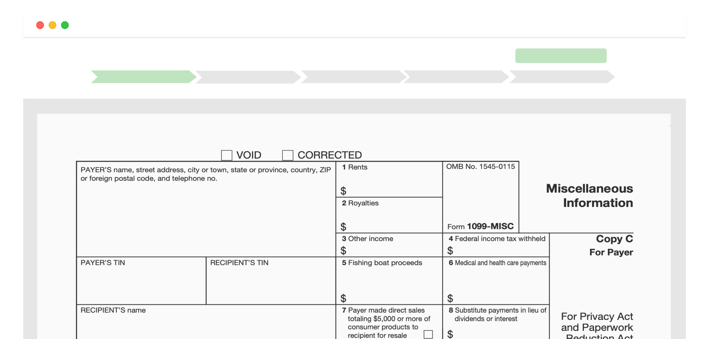 TaxFormFiling 1099MISC