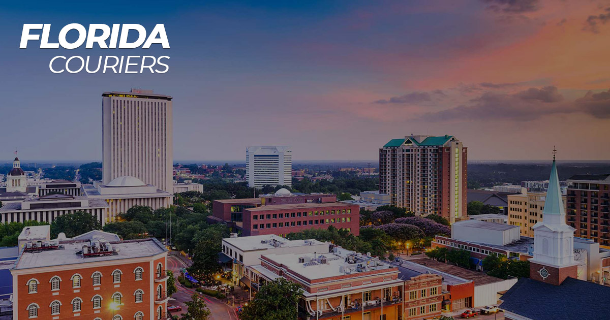 Miami to Tallahassee Courier Delivery Service Florida Couriers